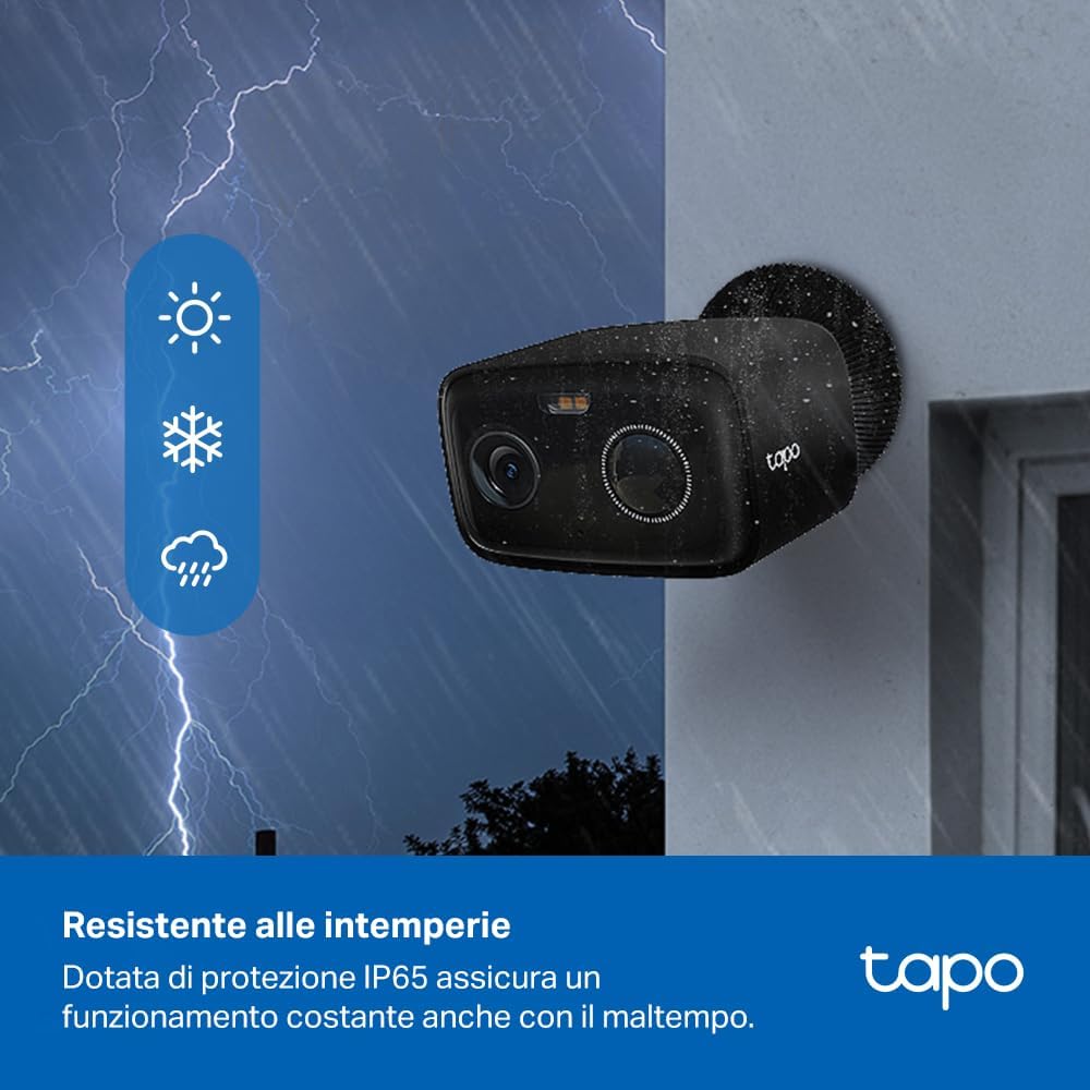 Thumbnail 3 de Tapo C401: Telecamera WiFi Esterno Senza Fili, Full HD 1080P e Batteria 5200mAh