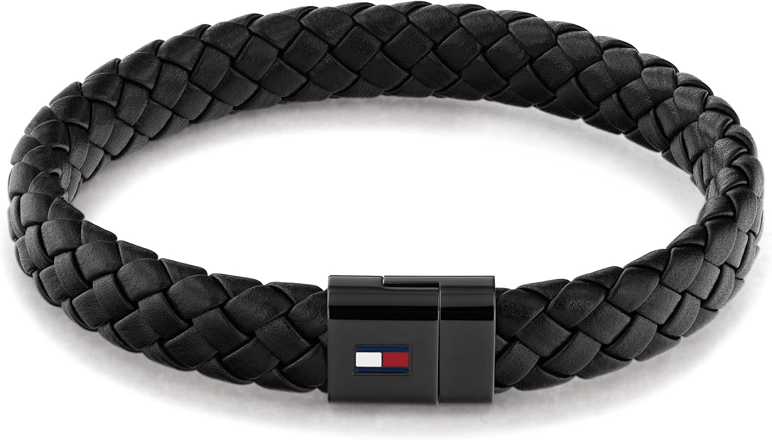 Thumbnail 6 de Tommy Hilfiger bracelet homme en cuir noir