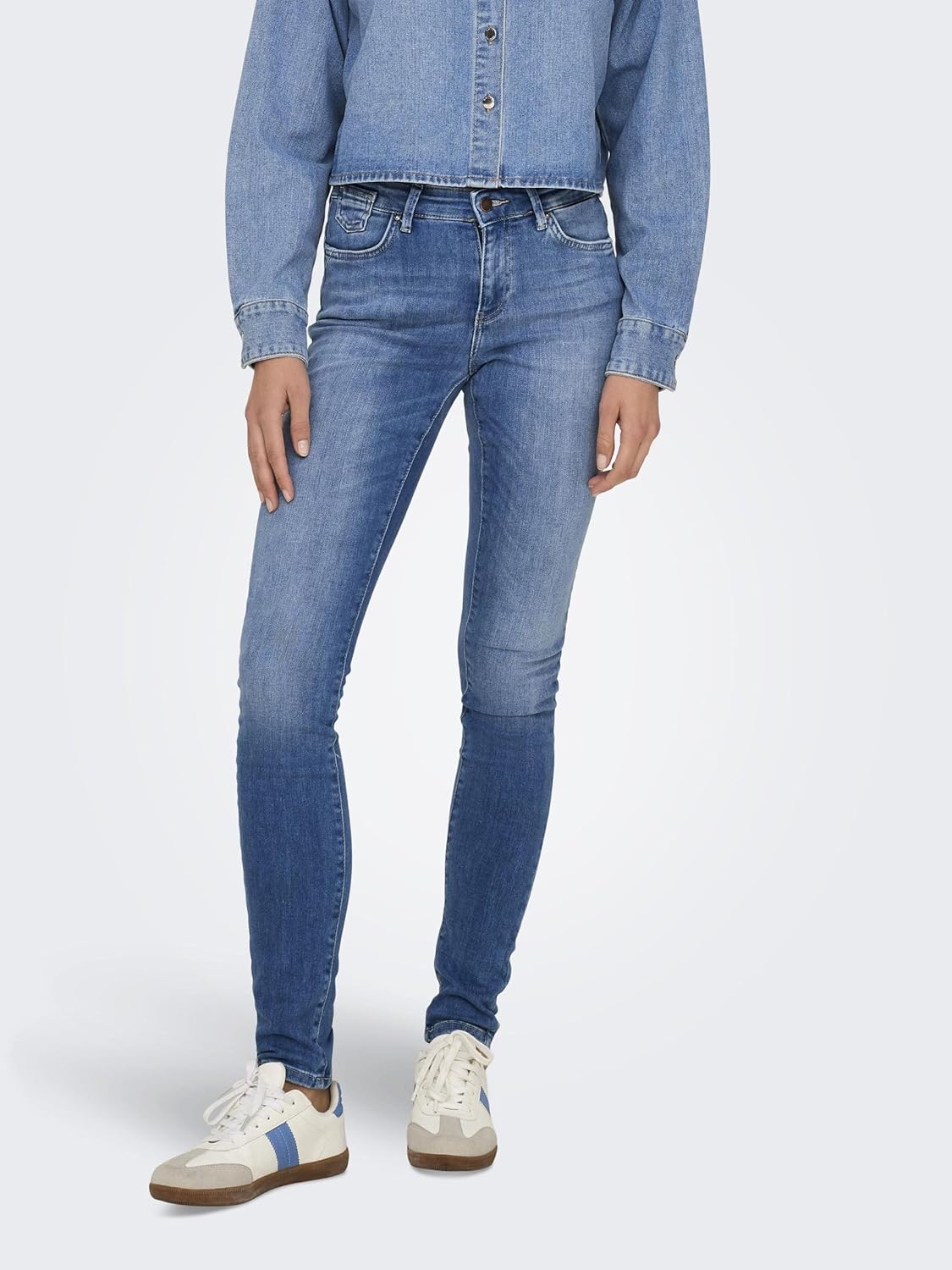 Thumbnail 1 de ONLY Female Skinny Jeans ONLBLUSH – Mittlere Taille, Skinny Fit