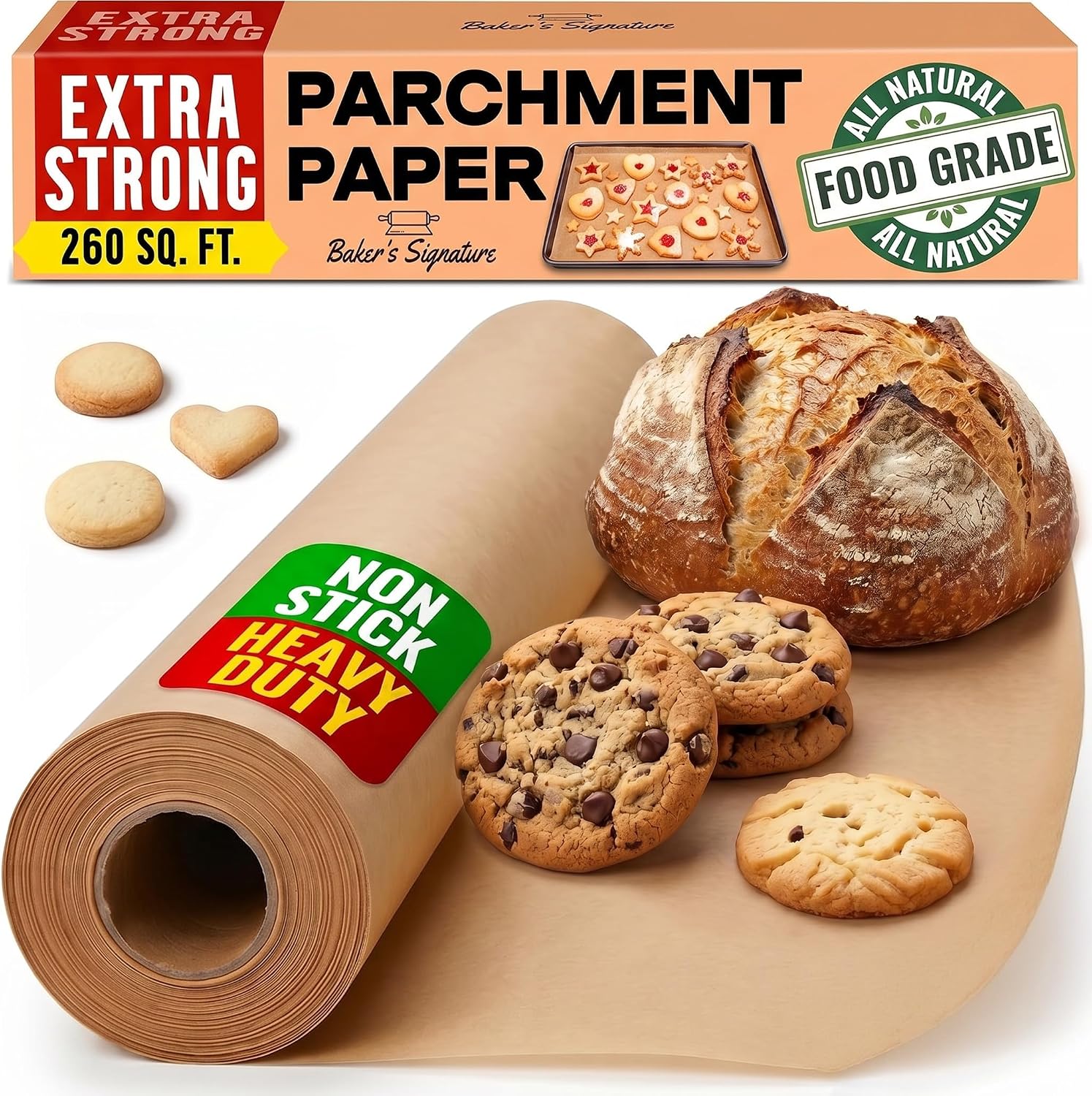 Detalle de Baker’s Signature Parchment Paper 260 Sq.Ft 🧁