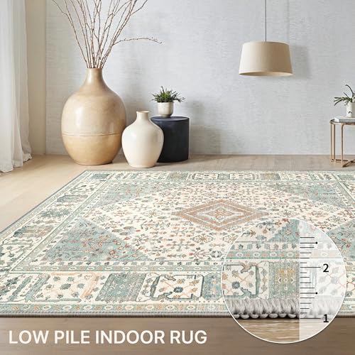 Thumbnail 4 de Tapis GENIMO vintage 80x200 cm, vert 🛋