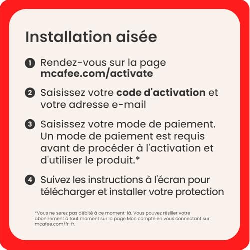 Detalle de Adobe Acrobat Standard & McAfee Total Protection 2026 — Renouvellement automatique (6 appareils, 12 mois) | Téléchargement