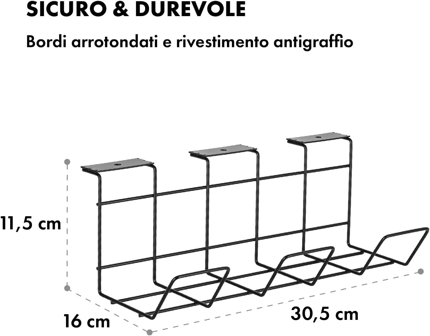 Thumbnail 3 de Scandinavian Hub Canalina portacavi 9 kg