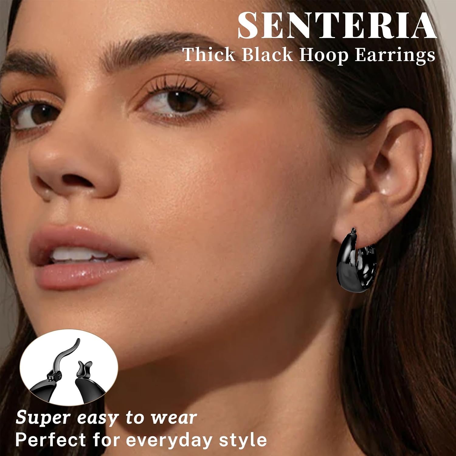 Detalle 2 de Senteria Creolen Silber 925 50 mm
