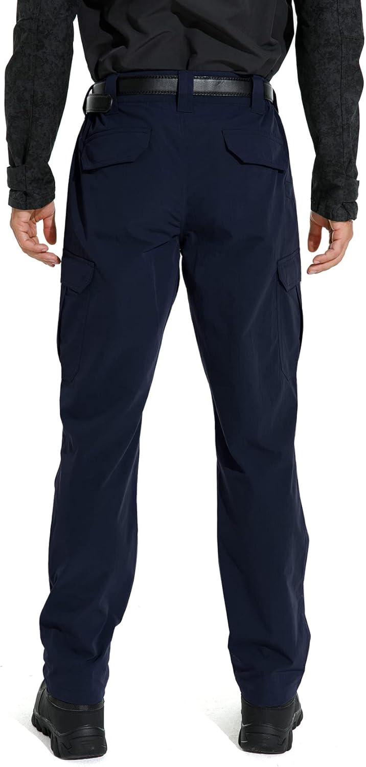Detalle de KFUBUO Men's Lightweight Ripstop Tactical Cargo Pants