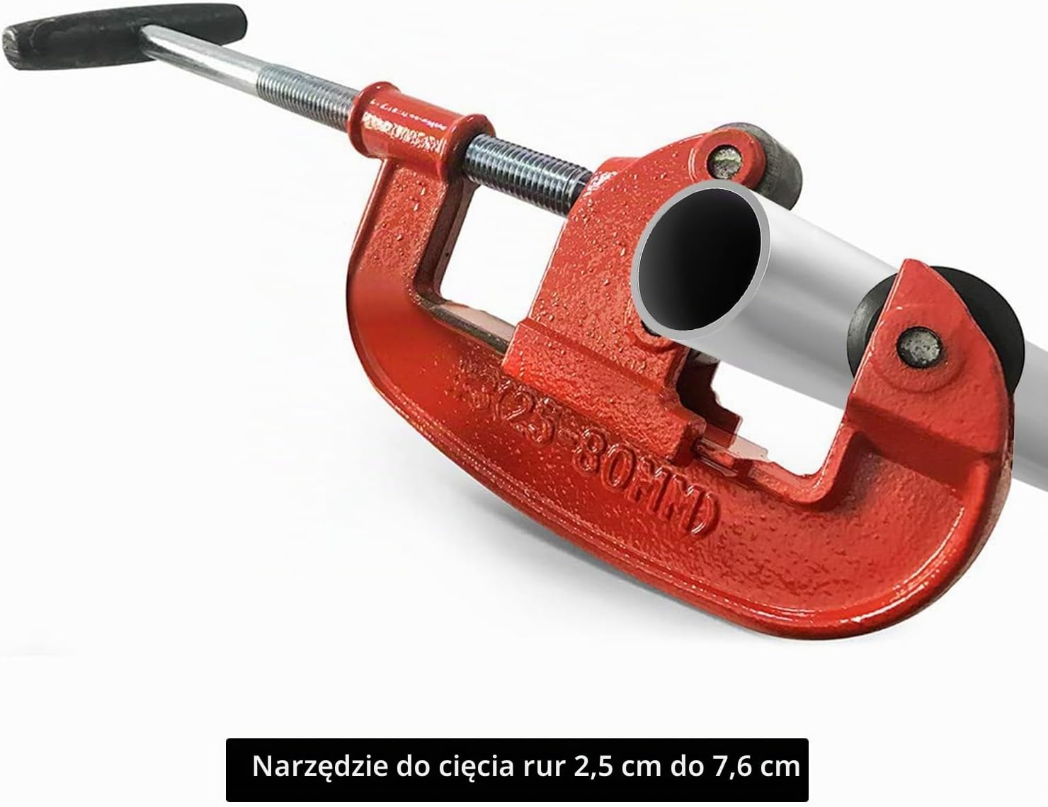 Detalle 2 de QWORK 1-inch to 3-inch – obcinak do rur 25–80 mm do stali, miedzi i PVC