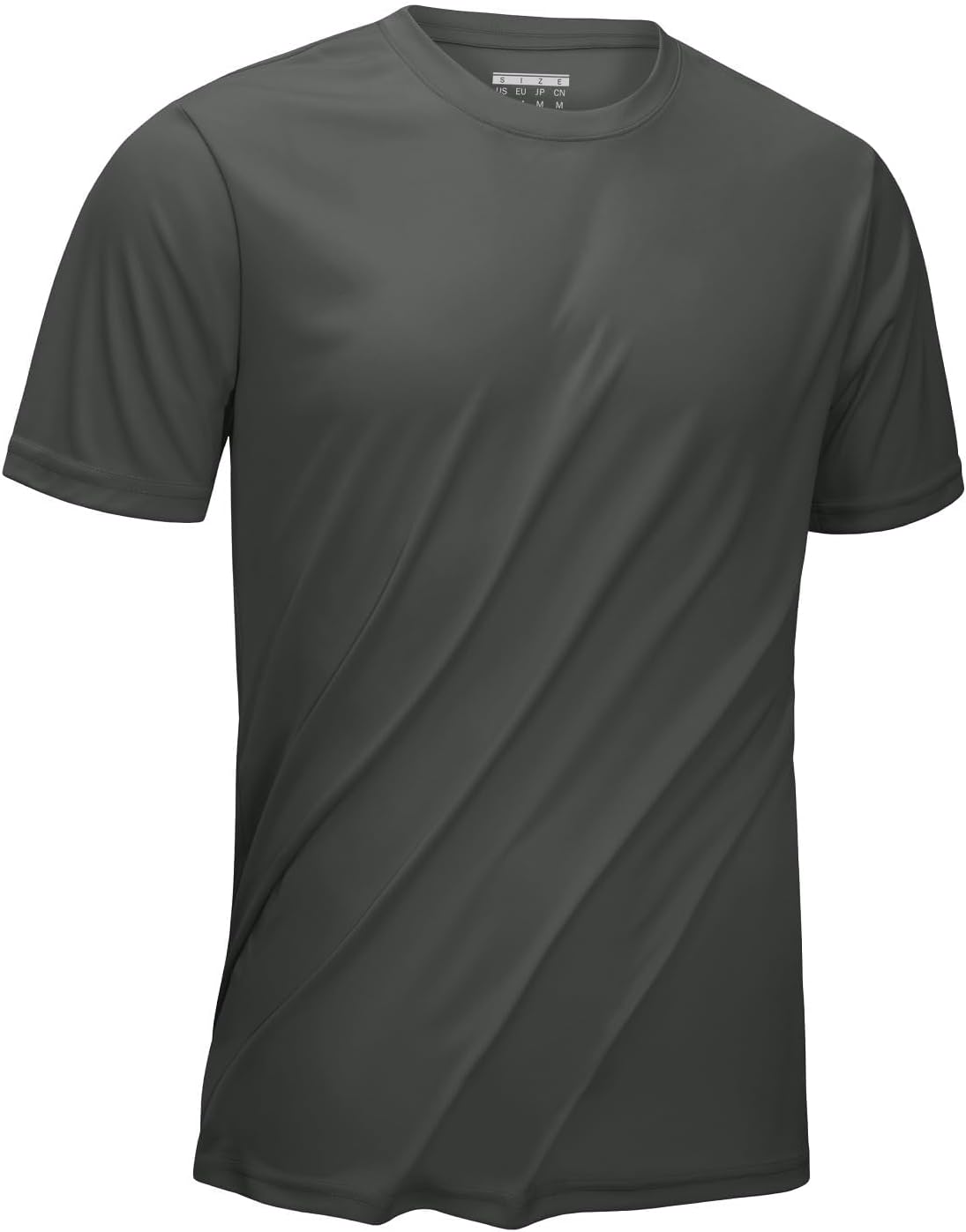 Detalle de KEFITEVD UV-Shirt Herren Sportshirt Kurzarm – schnelltrocknend, atmungsaktiv (UPF 50+) für Lauf- & Outdoor-Sport