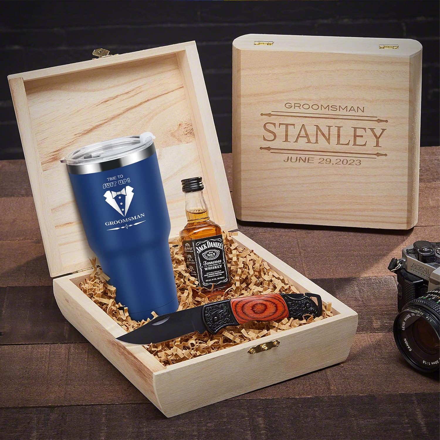 Thumbnail 3 de pengtai Groomsmen 30oz Tumbler 🥤