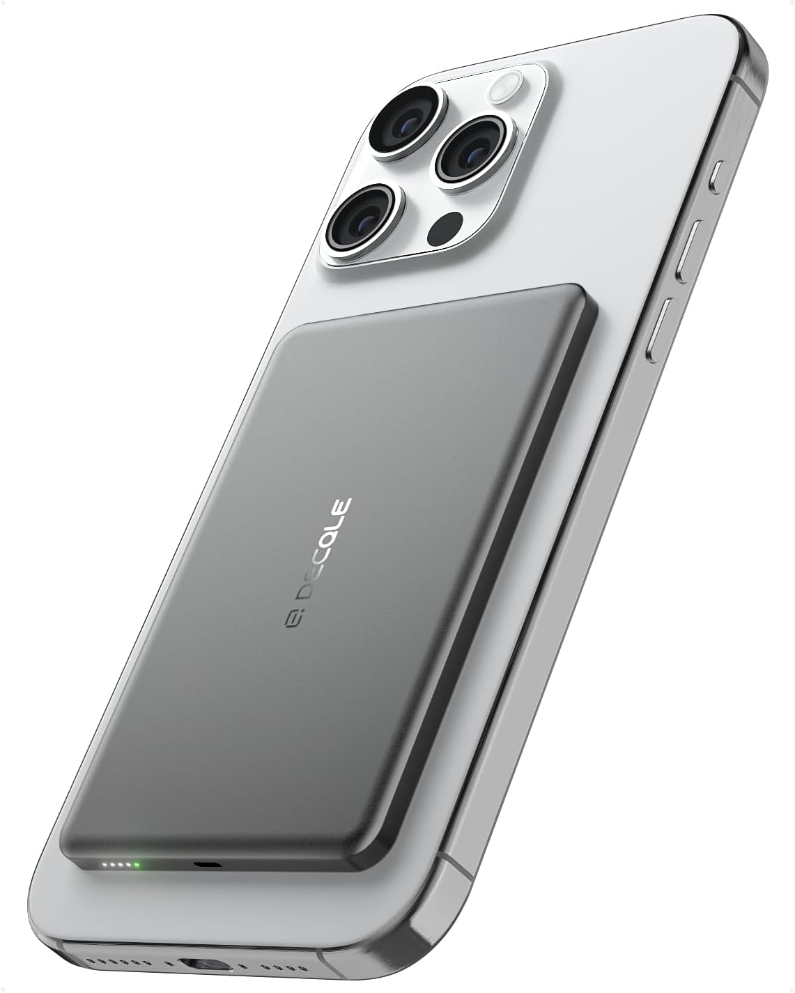 Detalle de decqle Air Power Bank MagSafe 5000mAh