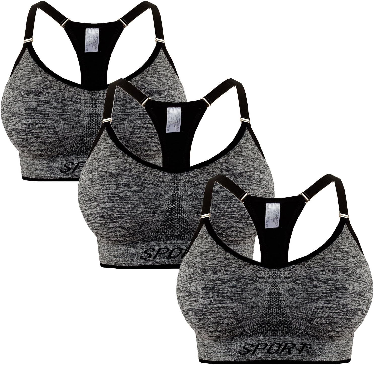 Detalle de Libella reggiseno push up sportivo Reggisegno Push Up Bustier 3714 con sostegno forte