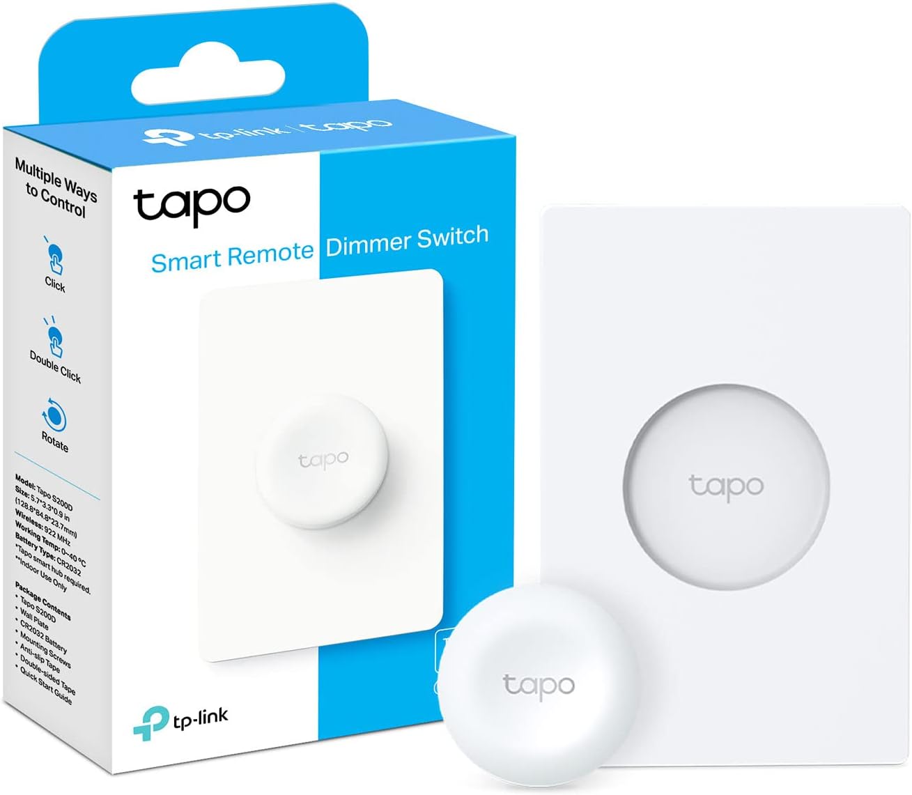 Detalle de TP-Link Tapo Smart Button 1‑Year Battery 🔘