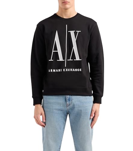 Detalle 2 de Armani Exchange Icon Project Sweat Shirt, noir, L