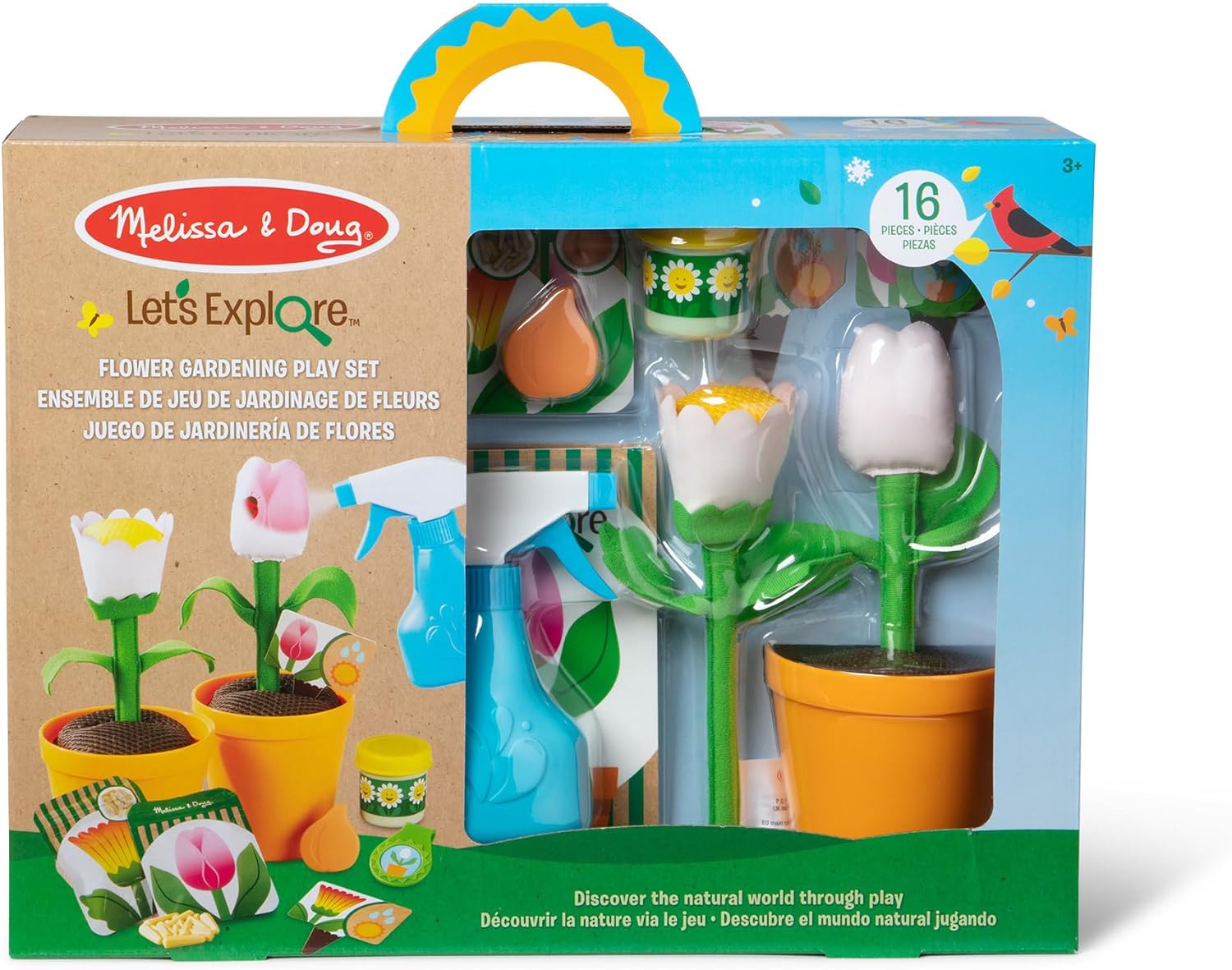 Detalle de Melissa & Doug Let's Explore Juguete de Riego y Cambio de Color