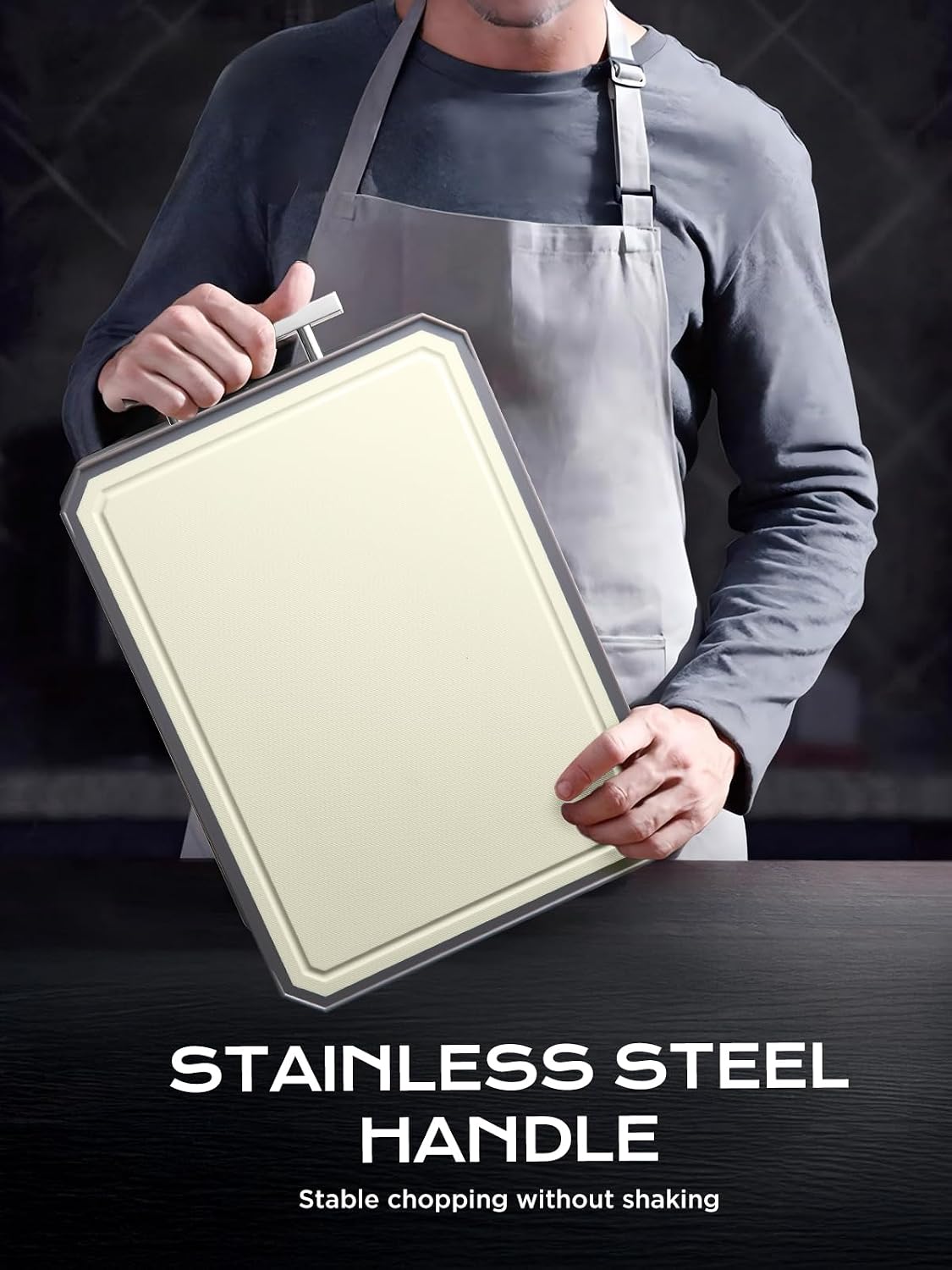Thumbnail 6 de SNOWCLAD Stainless Steel Cutting Board 16 x 11 🔪