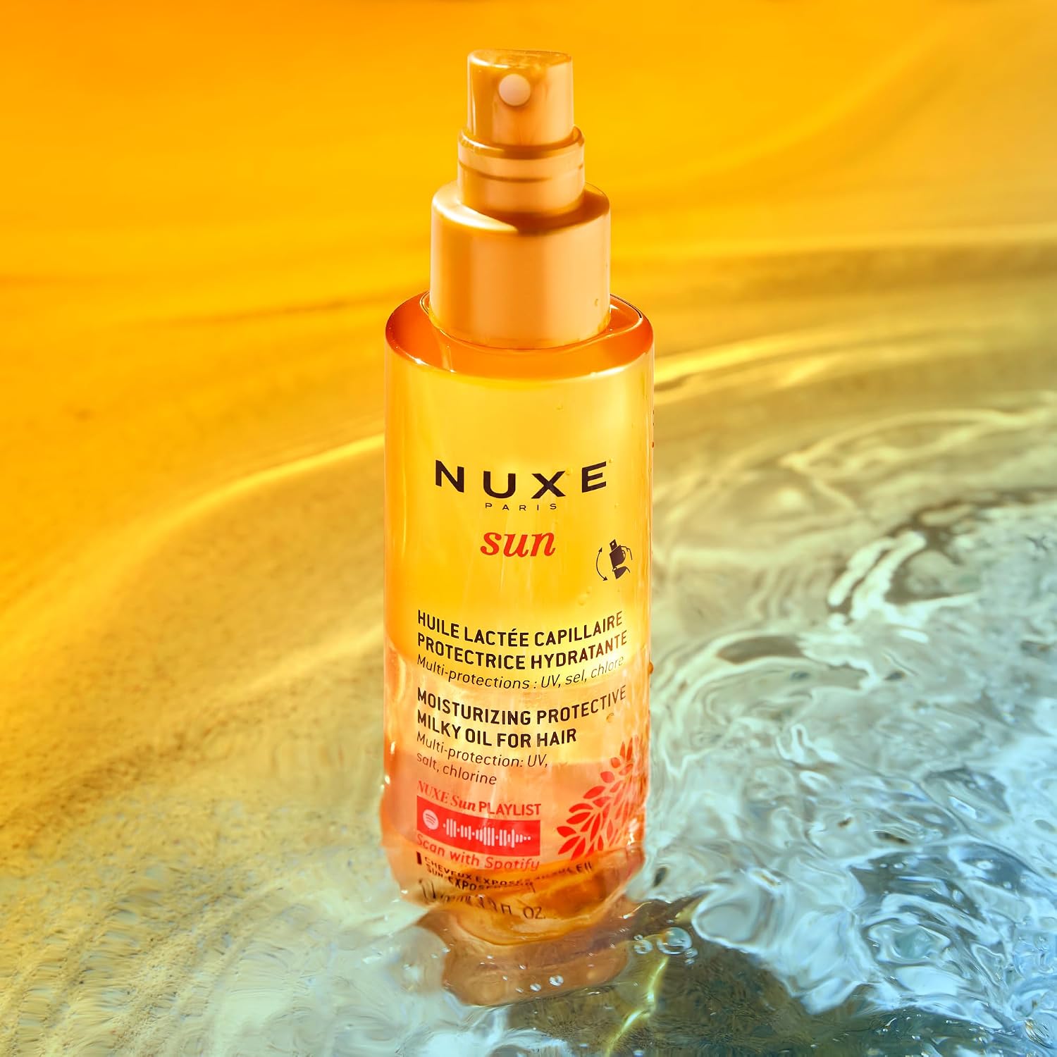 Thumbnail 2 de Nuxe Sun Milky Oil for Hair 100ml: Dual-Phase Protecting Spray