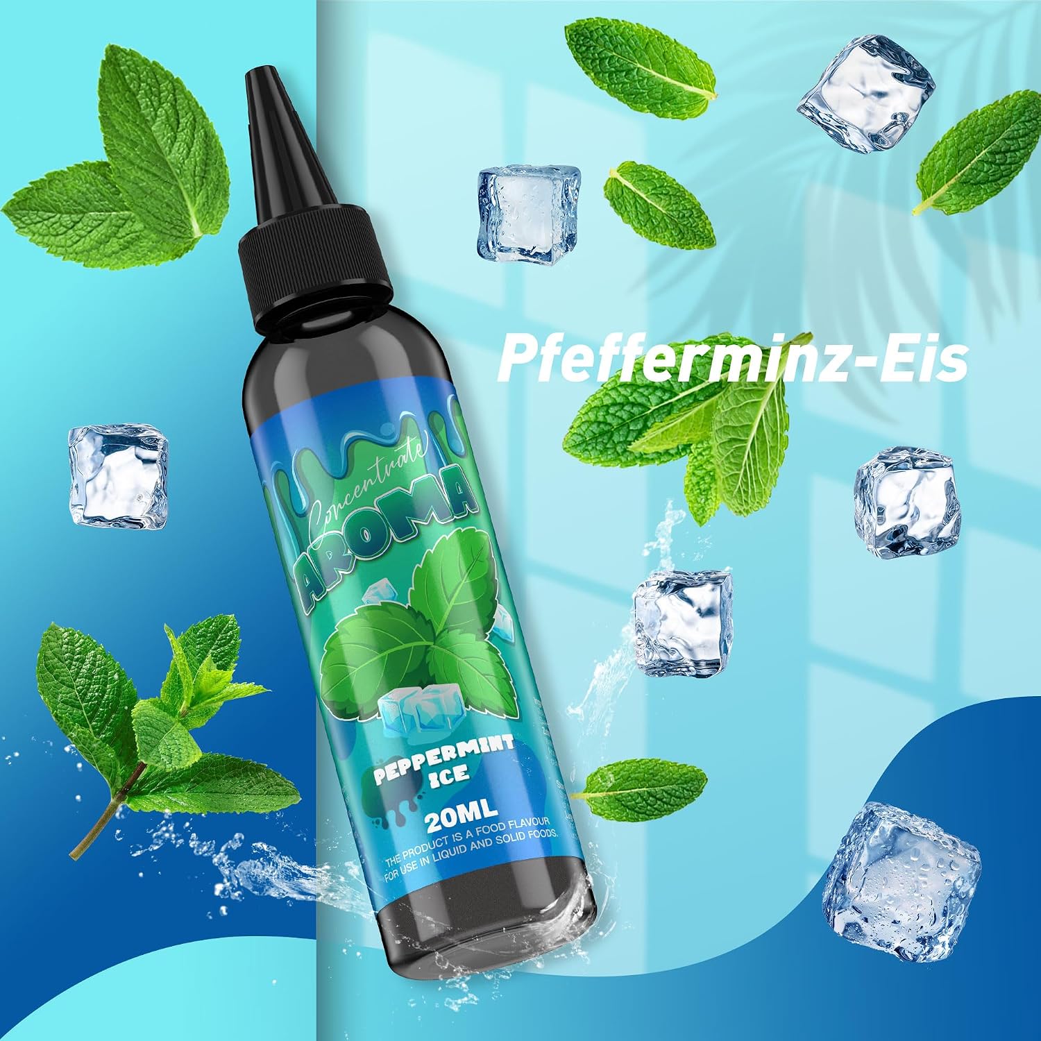 Detalle 2 de FURUN Pfefferminz‑Eis Aromakonzentrat 20 ml