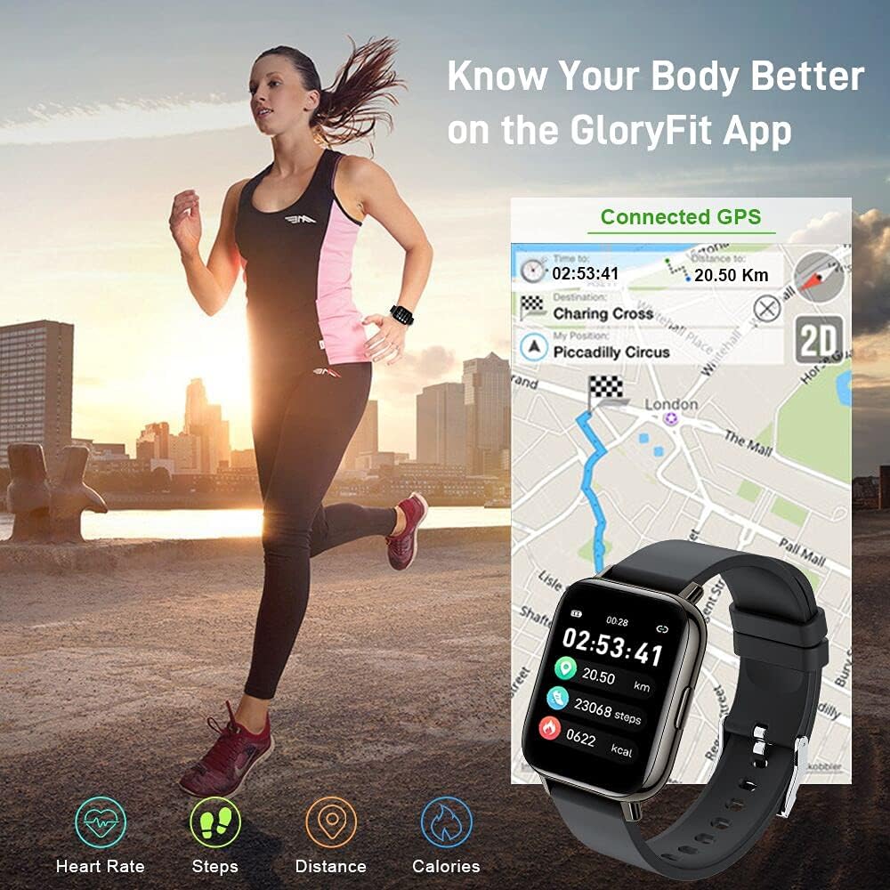 Thumbnail 3 de Smart Watch Fitness Tracker 1.69" touch screen