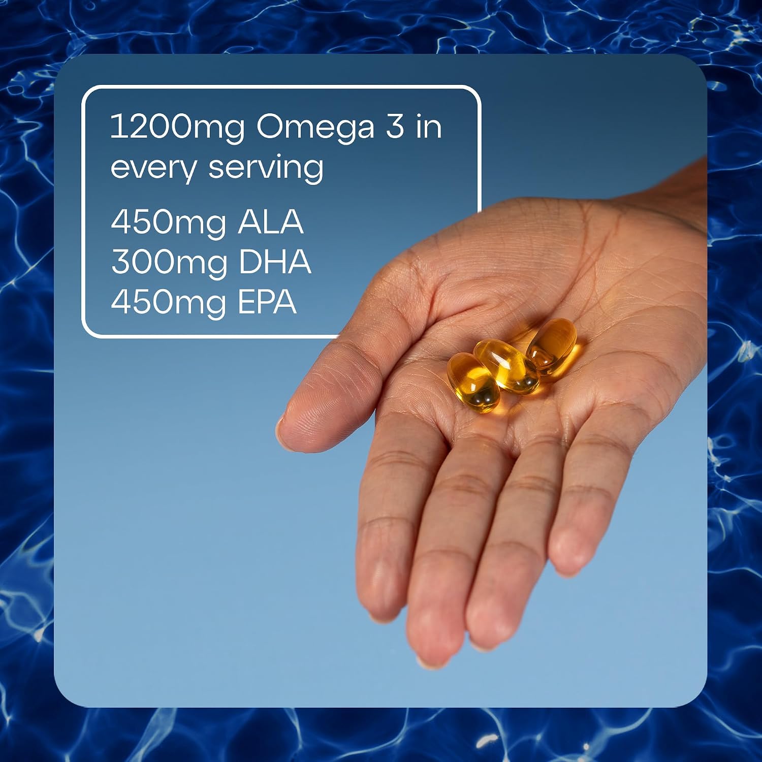 Detalle 2 de TheraTears Omega 3 Eye Care Supplement, 180-Count with Fish and Flaxseed Oils