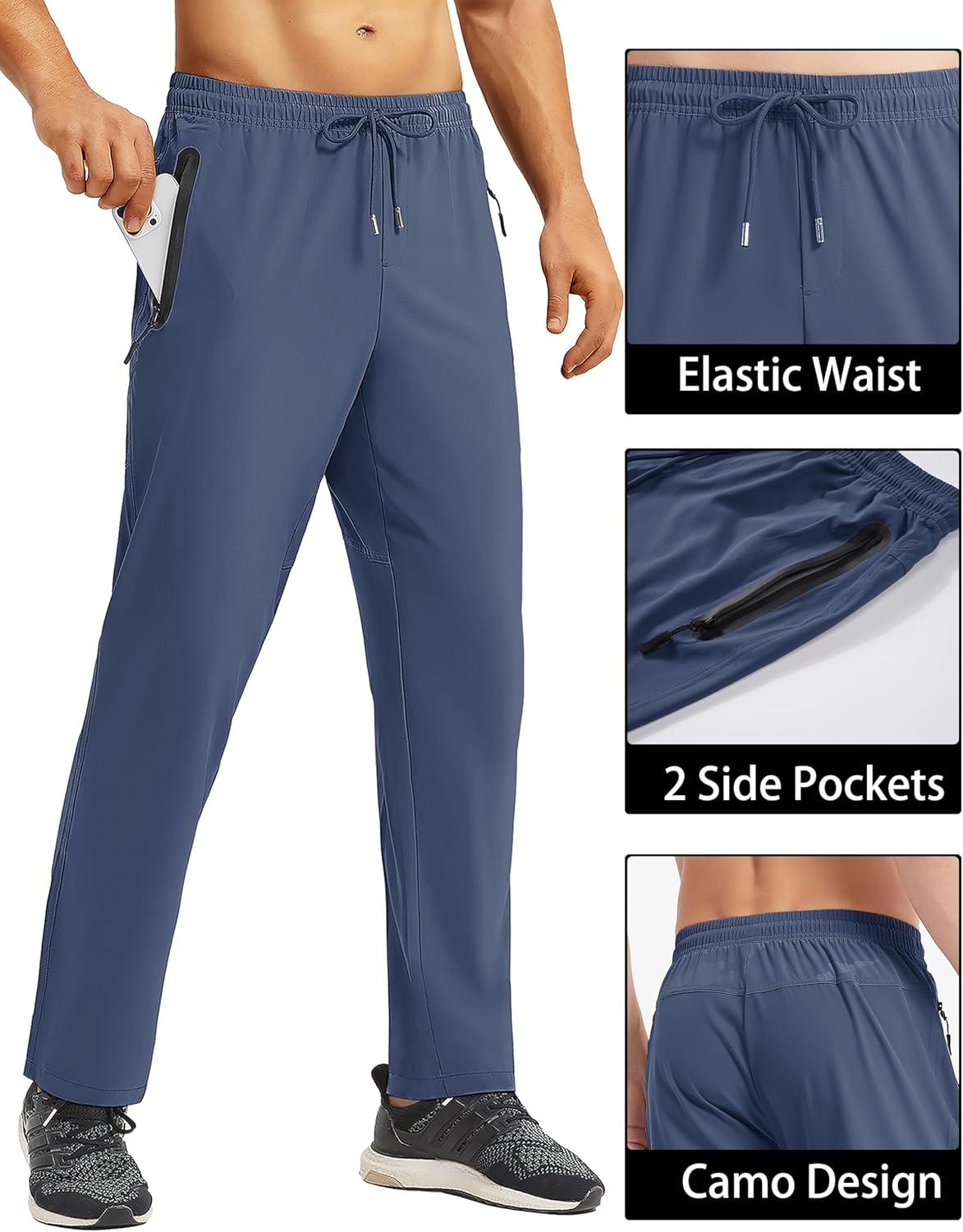 Detalle 2 de EKLENTSON hiking trousers with stretch