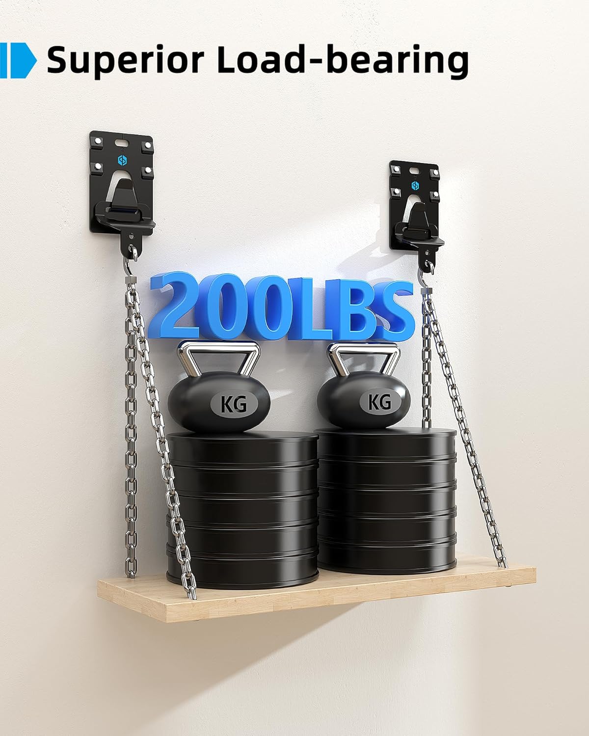 Thumbnail 2 de Supcline No Stud TV Wall Mount 200 lb
