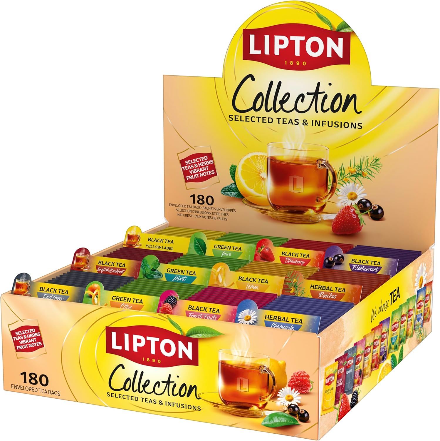 Detalle de Lipton Coffret thé 180 sachets