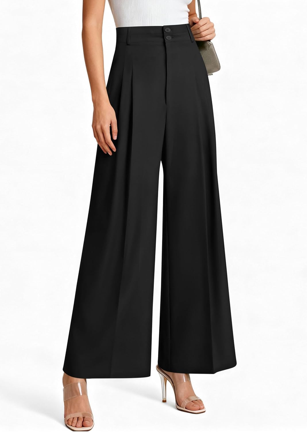 Thumbnail 3 de PRETTYGARDEN Palazzo Pants High Waist