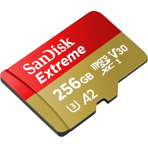 Detalle de SanDisk Extreme Carte microSDHC UHS-I + SD Adapter, 256 Go