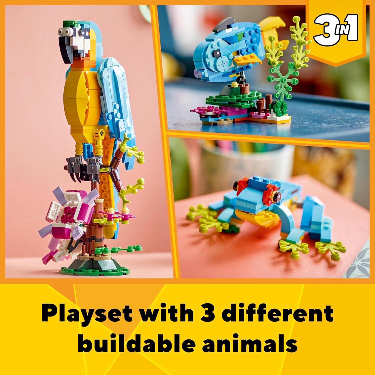 Thumbnail 2 de LEGO Creator 31136 Exotic Parrot