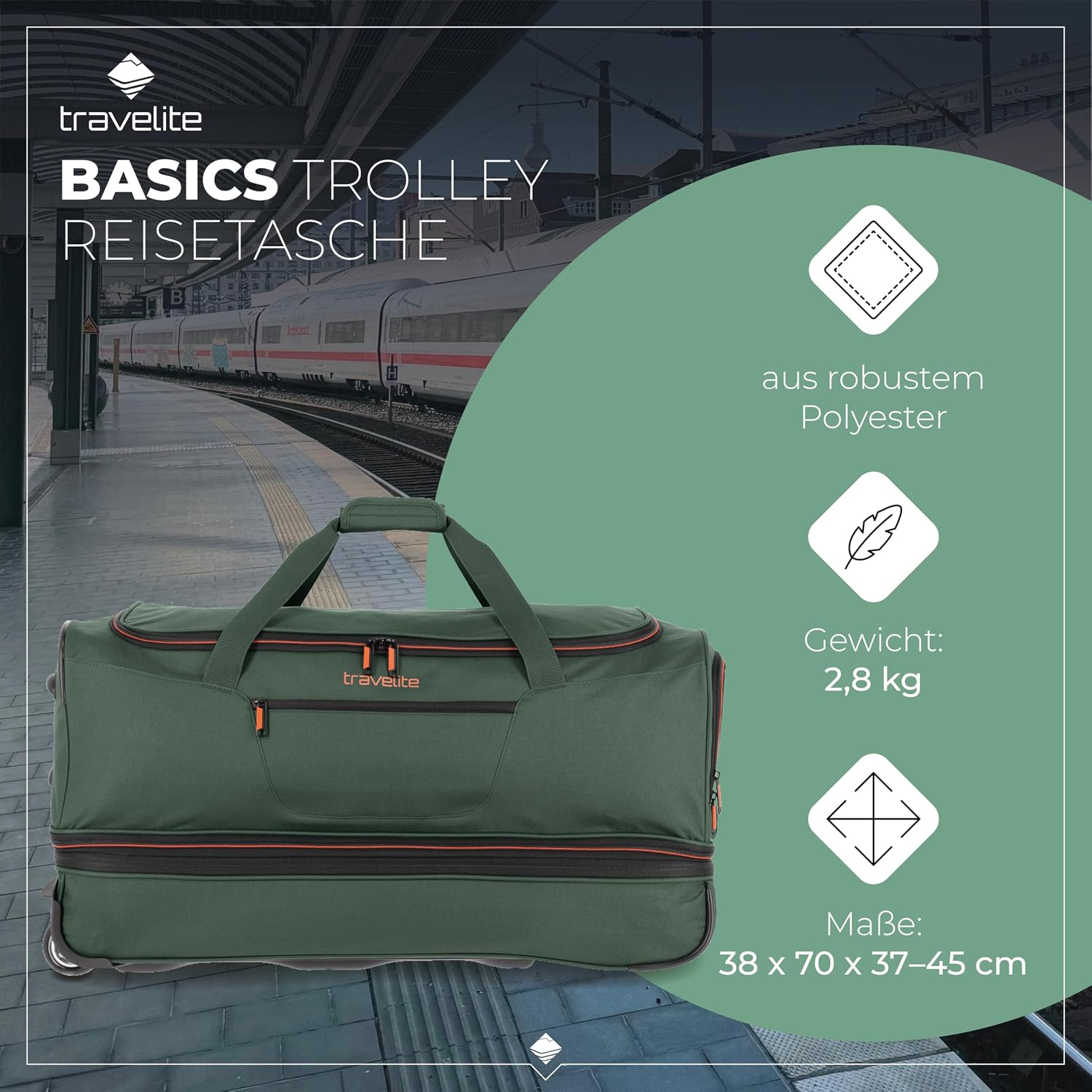 Thumbnail 2 de travelite Reisetasche 70 cm