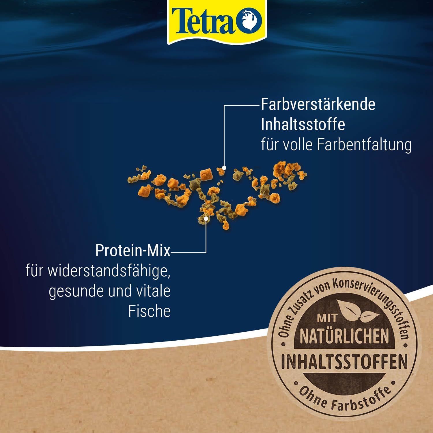 Thumbnail 2 de Tetra Rubin Granules – Farbverstärkendes Granulatfutter für Zierfische, 250 ml Dose