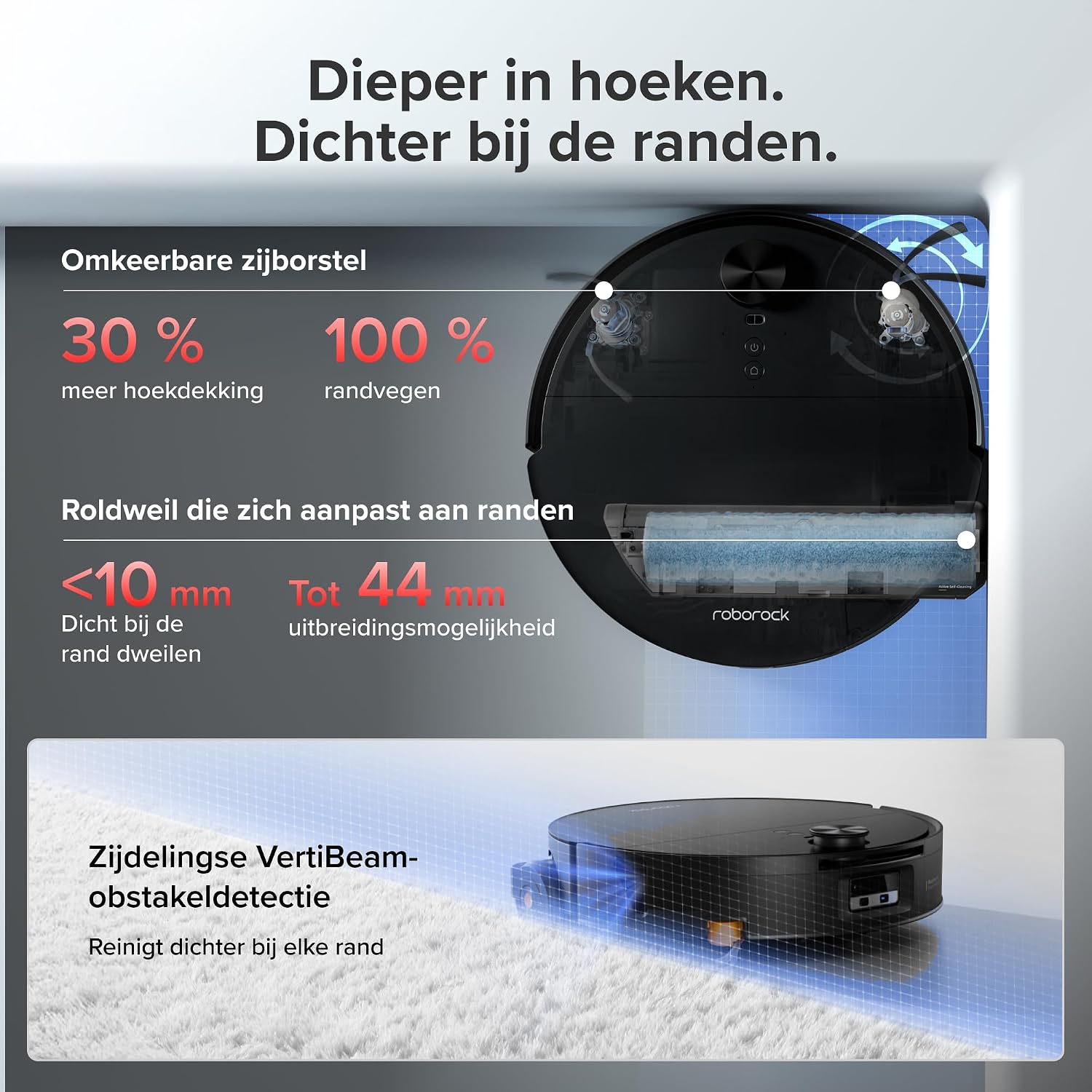 Thumbnail 4 de roborock Saros 20 Flow Complete robotstofzuiger met dweilfunctie, 36.000 Pa