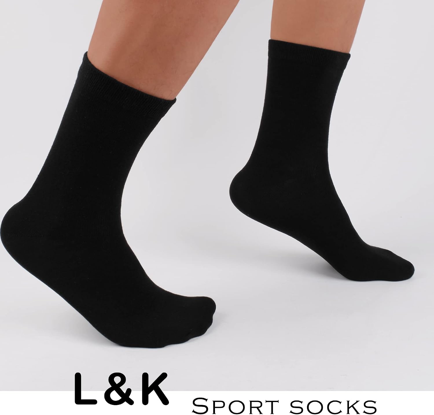 Thumbnail 3 de L&K-II 10 paia di calzini per ragazzi in spugna di cotone con stampe navy