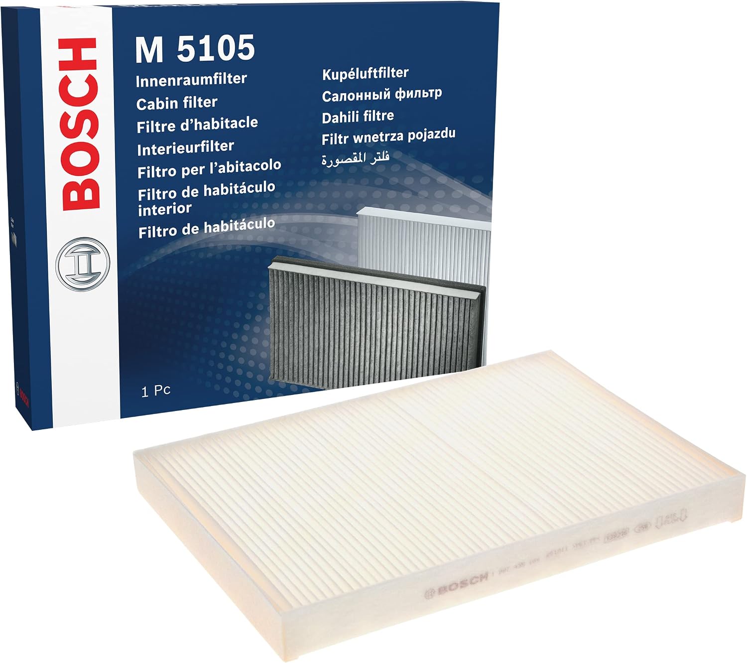 Detalle 2 de Bosch A8565 filtre d'habitacle