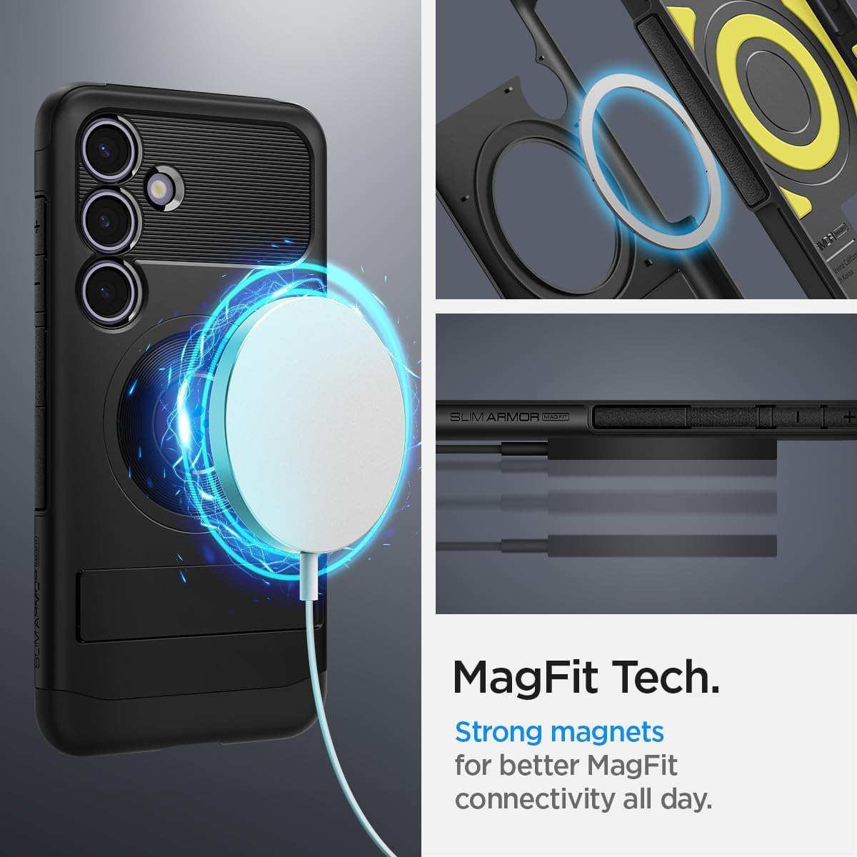 Detalle 2 de Spigen Slim Armor MagFit para Samsung Galaxy S24 Plus