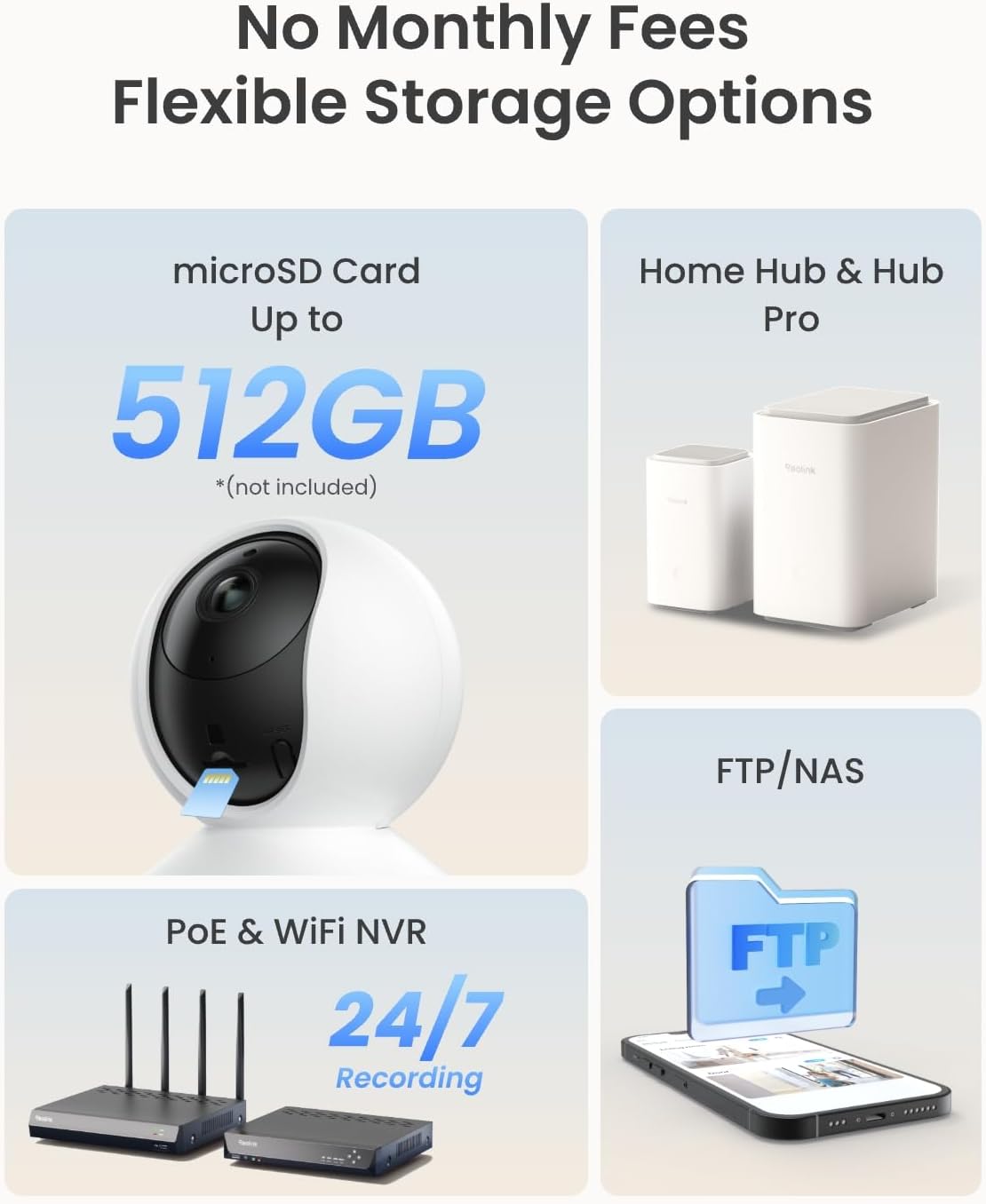 Thumbnail 6 de REOLINK E1 Pro 3K Indoor Camera, 5MP, Dual-Band Wi-Fi & Auto Tracking