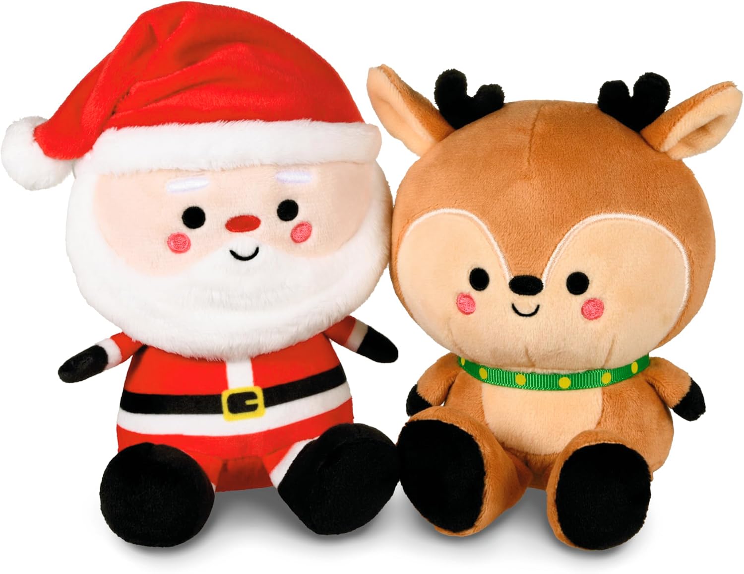 Detalle de Hallmark Better Together Santa and Reindeer 16cm set