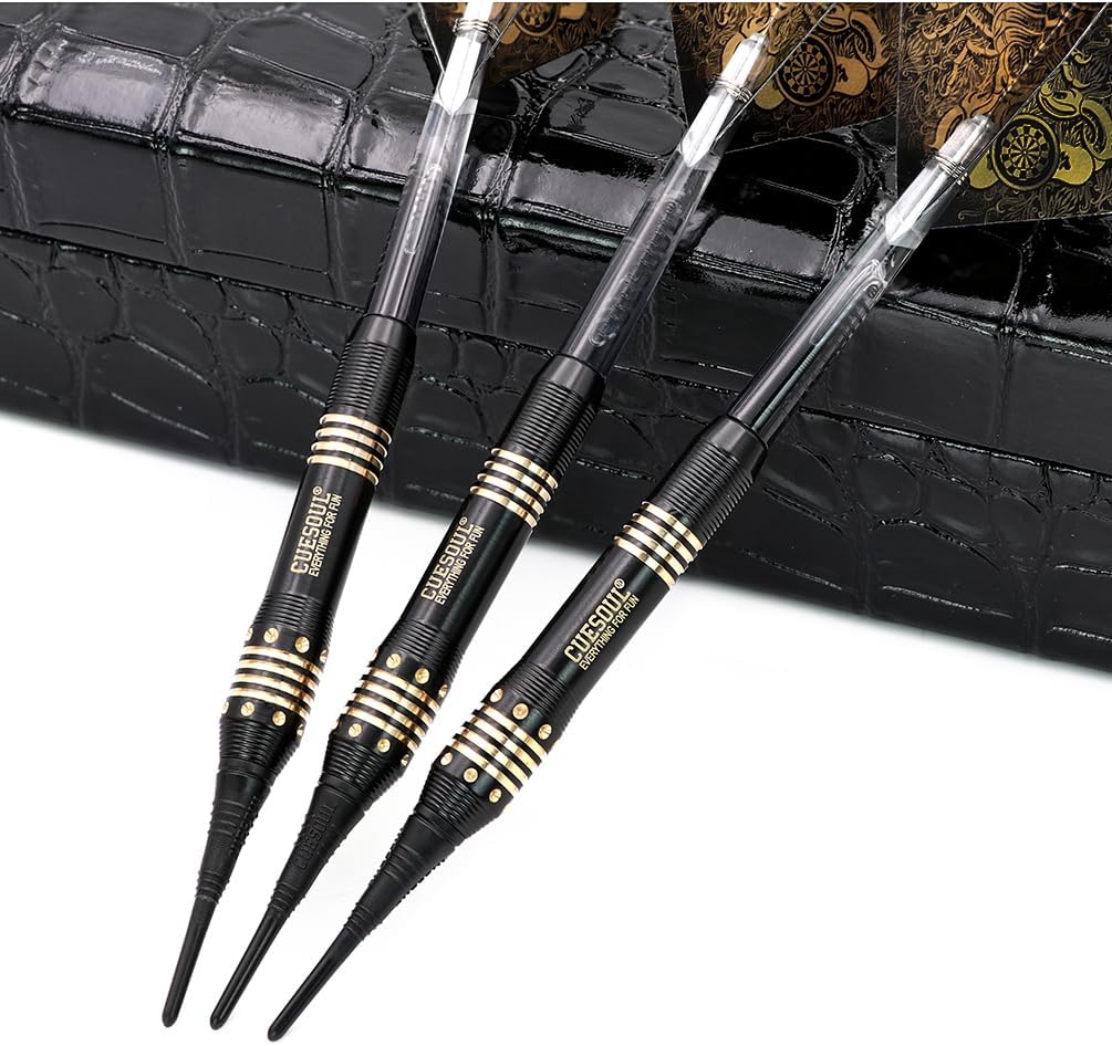 Detalle 2 de CUESOUL Fléchettes de Luxe à pointe douce (16 g) avec étui