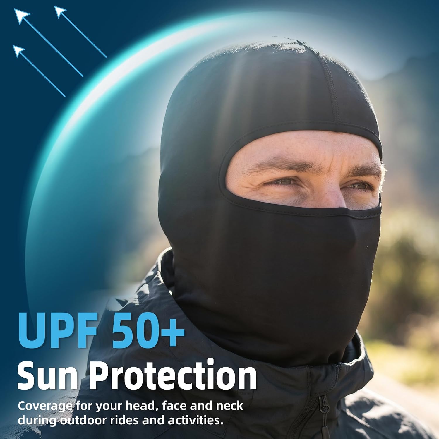 Thumbnail 4 de YESLIFE Balaclava Ski Mask winter face mask