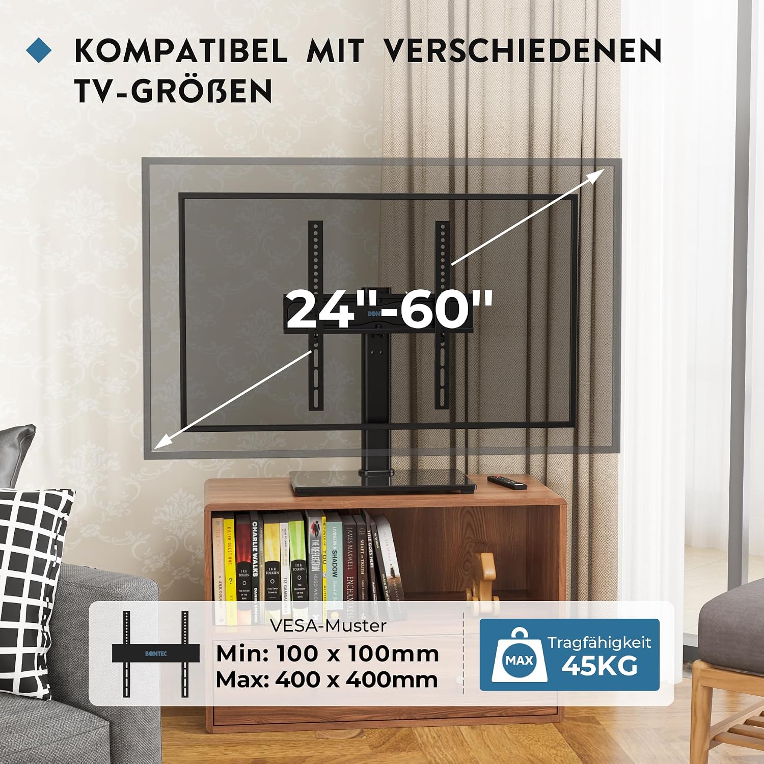 Thumbnail 6 de BONTEC TV Ständer 24–60 Zoll