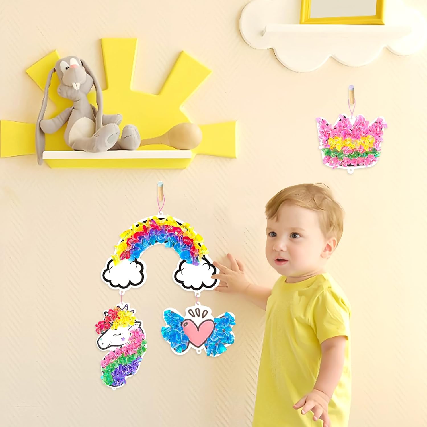Detalle 2 de KIFHCMPR Poke‑in Craft Kit for Kids 4+ 🎨