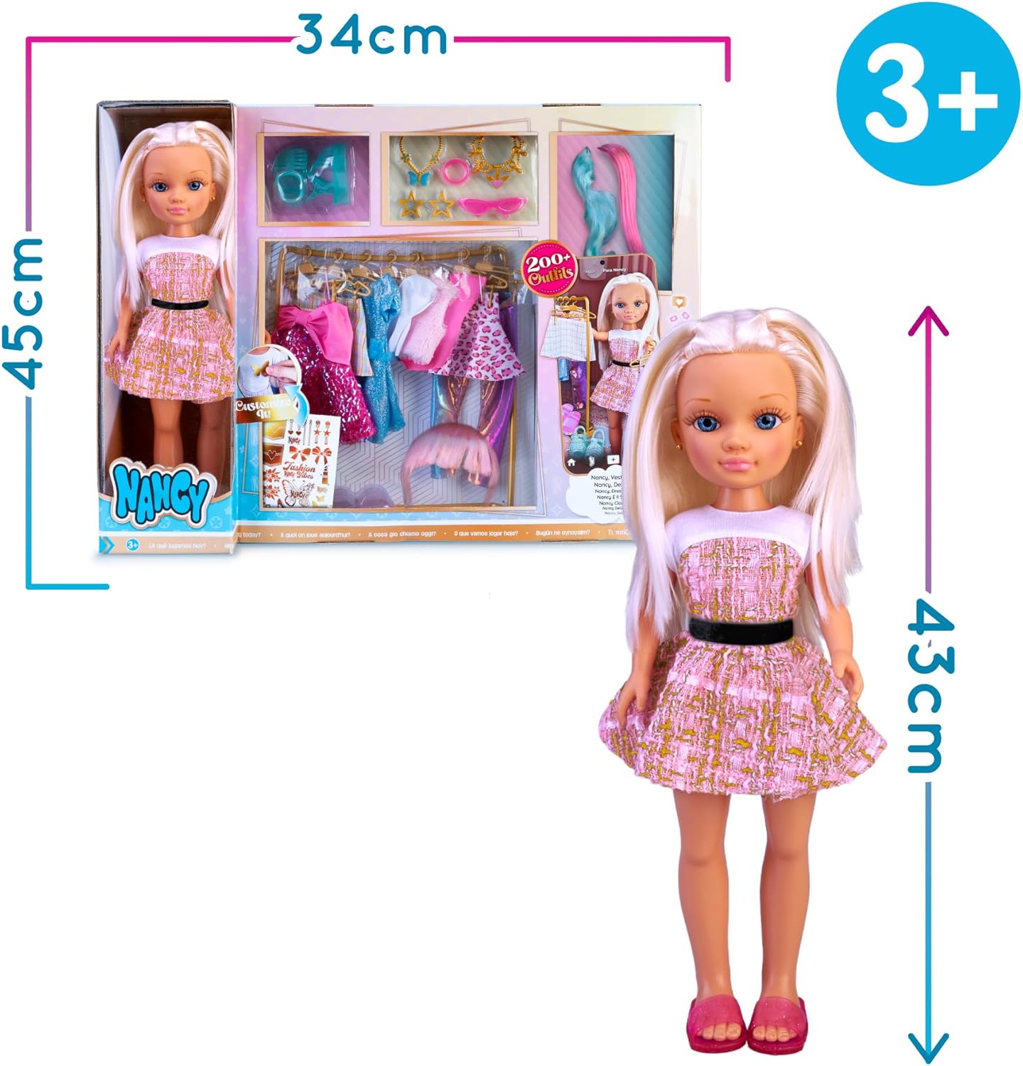 Thumbnail 1 de Nancy Vestidor de Looks con 8 Prendas y Accesorios
