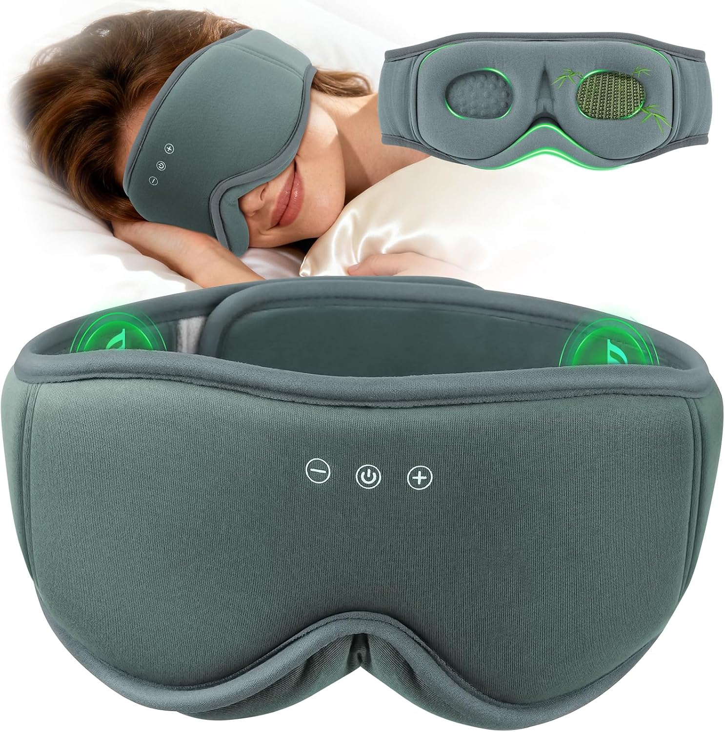 Detalle de MUSICOZY Sleep Mask Headphones 16H