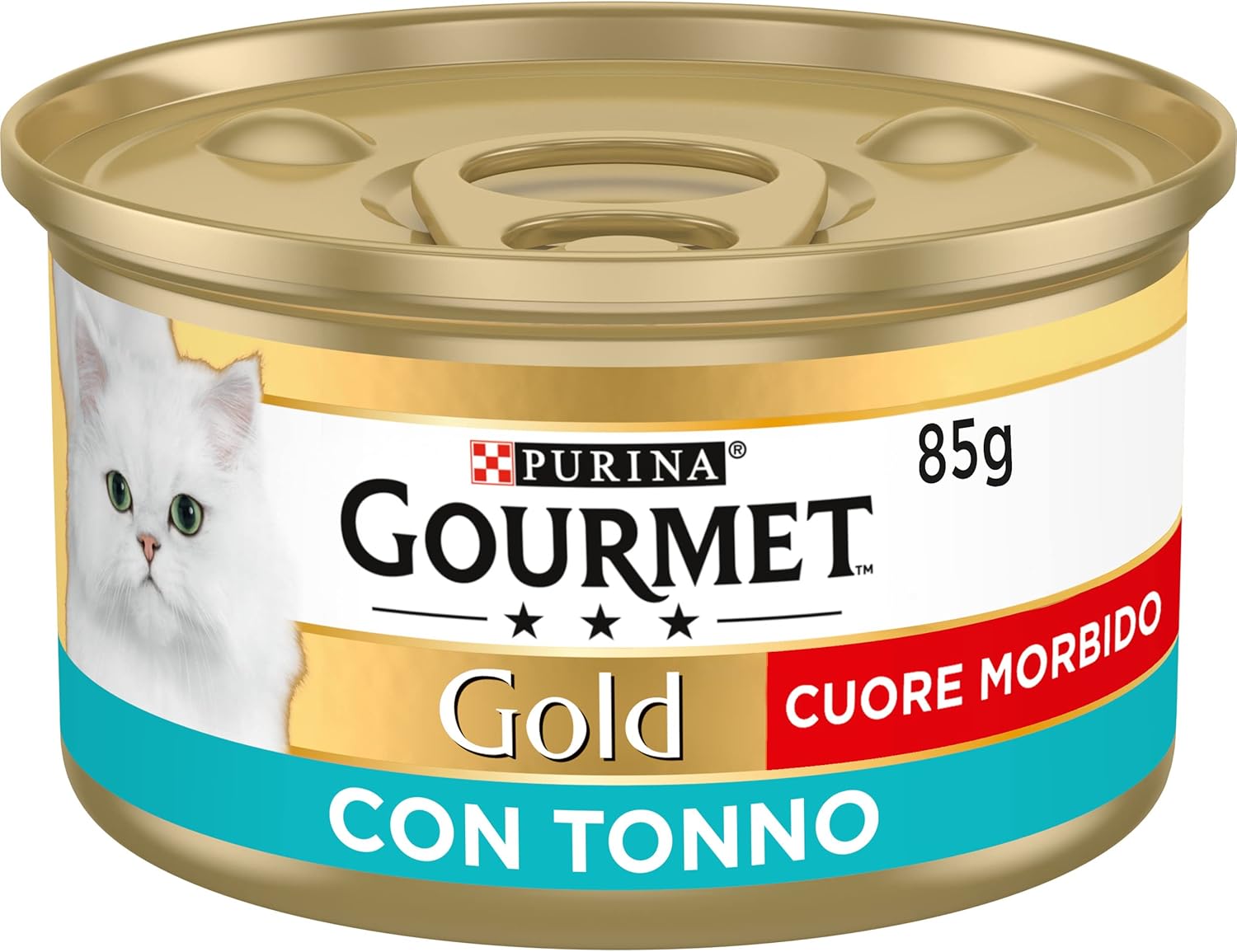 Detalle 2 de GOURMET Gold Cuore Morbido 24 lattine 🐱