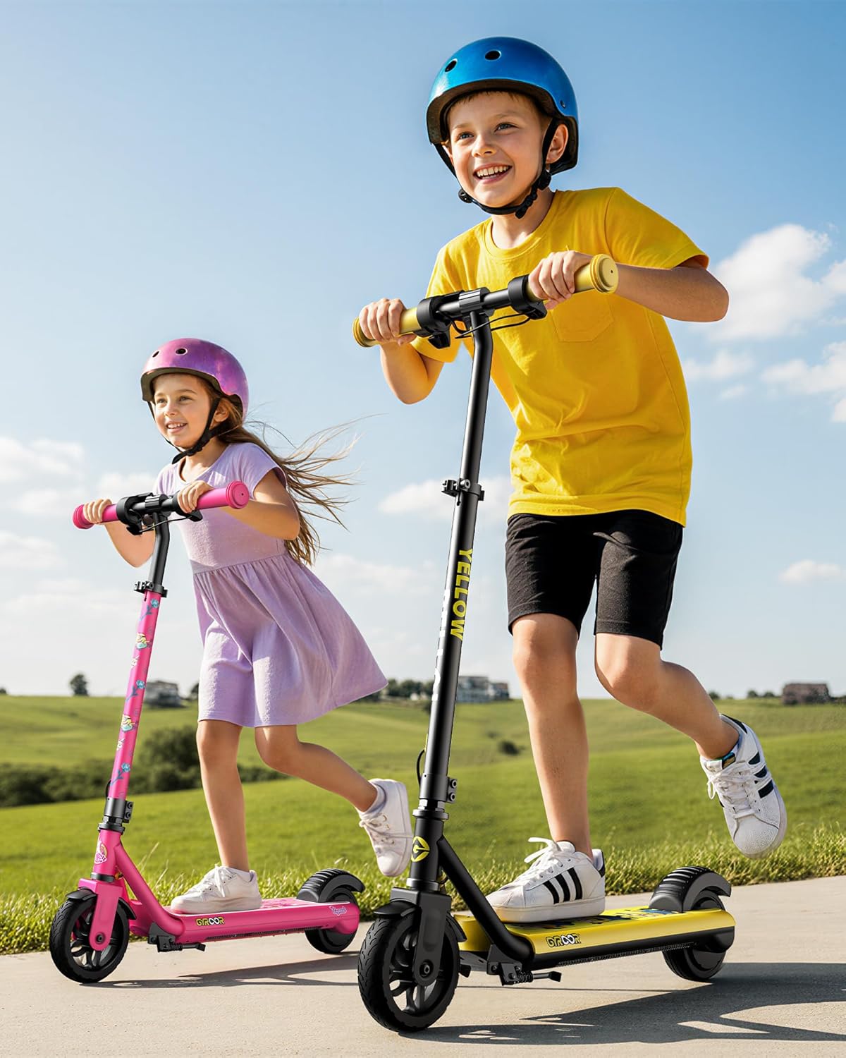Thumbnail 6 de Gyroor H30 Max E Scooter Kinder 6–14 Jahre – 150W, Dreifach Geschwindigkeit, Bluetooth-Musik & Doppelbremse