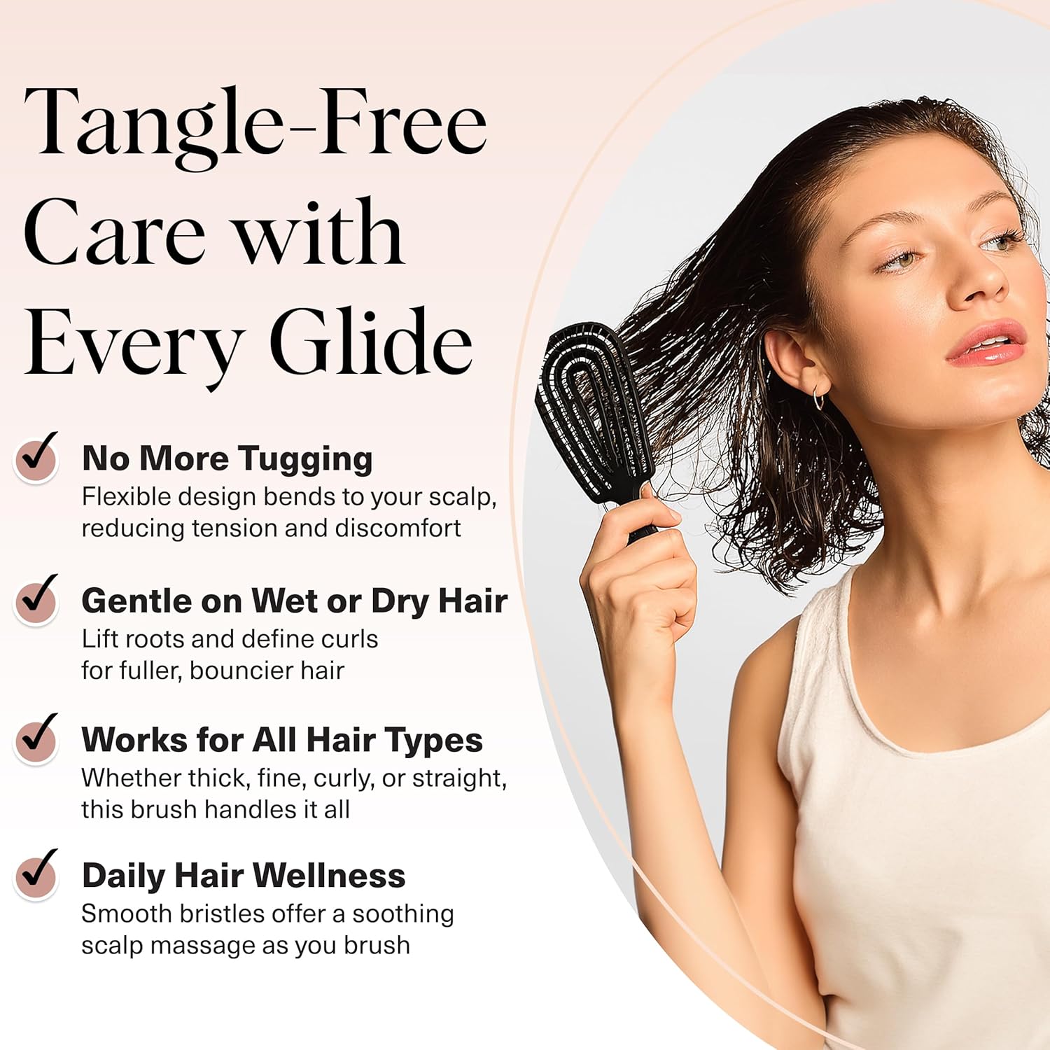 Thumbnail 1 de Kitsch Detangler Brush for Curly Hair 💇♀