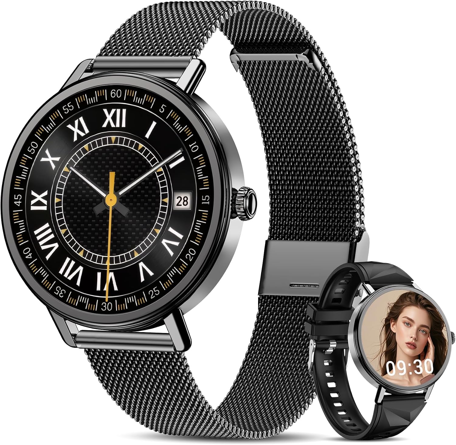 IOWODO Smartwatch Donna Elegante 1.26": stile, salute e connettività sul polso