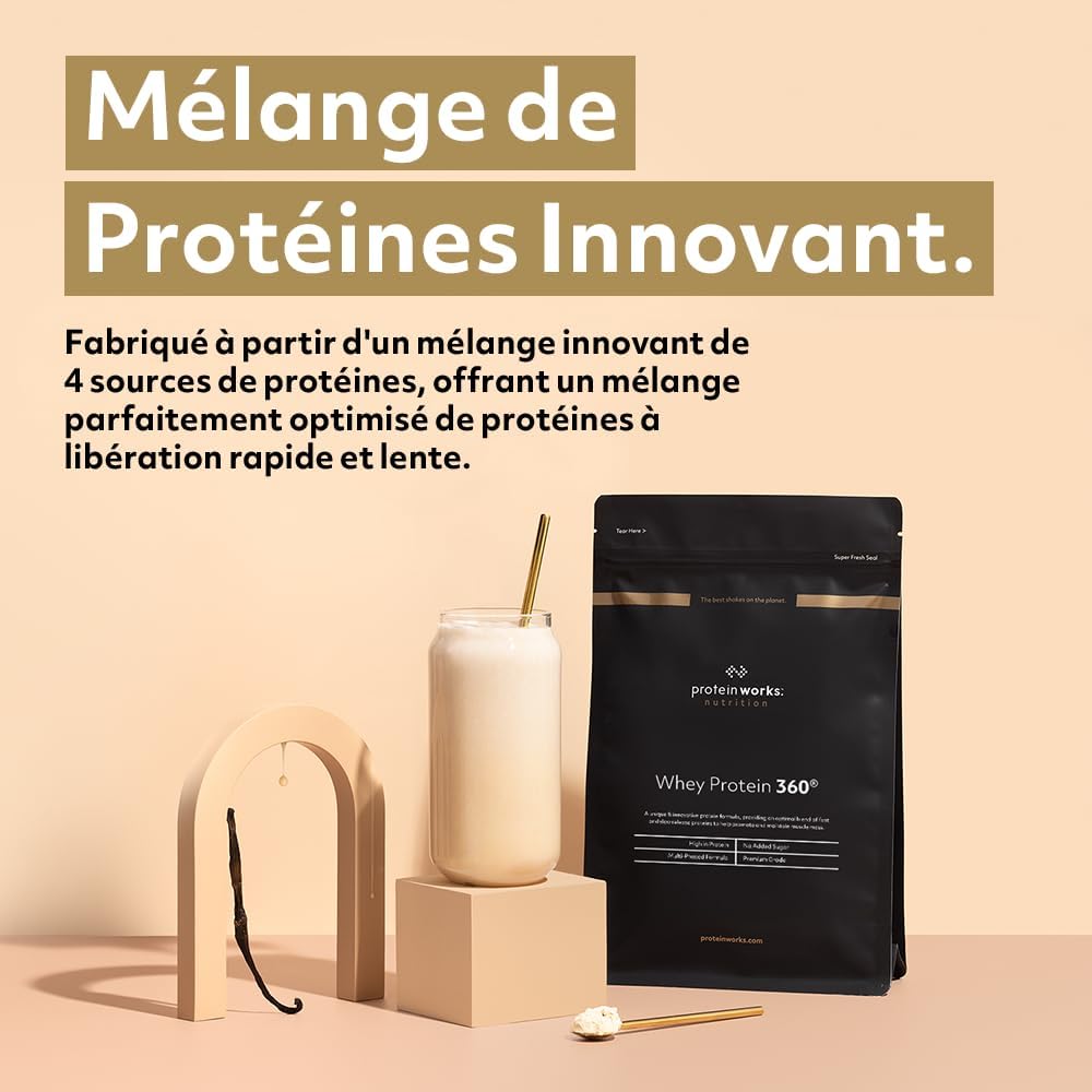 Detalle de The Protein Works Protéine Whey 360 2,4 kg 🍫