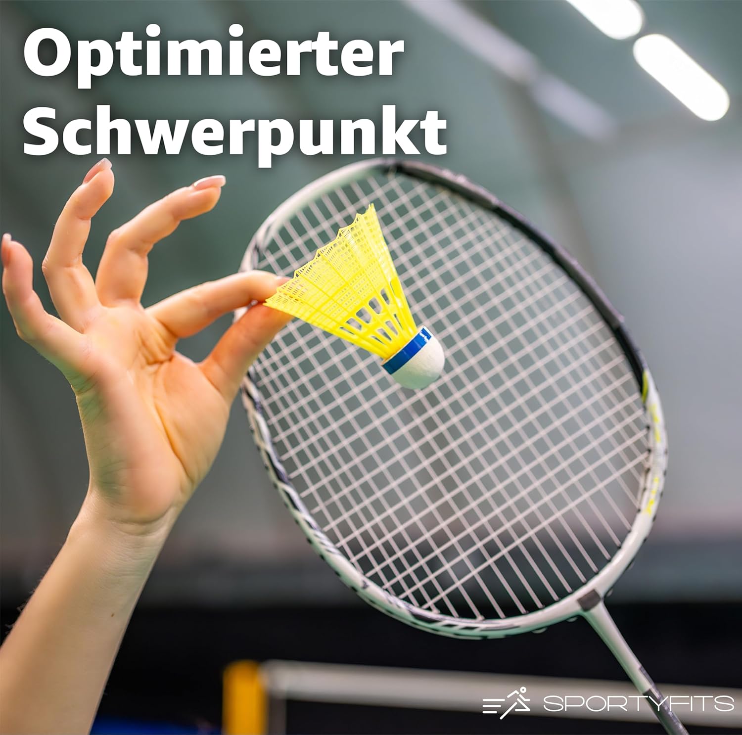 Thumbnail 2 de TK Gruppe Timo Klingler Palline da Badminton Gialle – allenamento e competizione (12 pezzi)