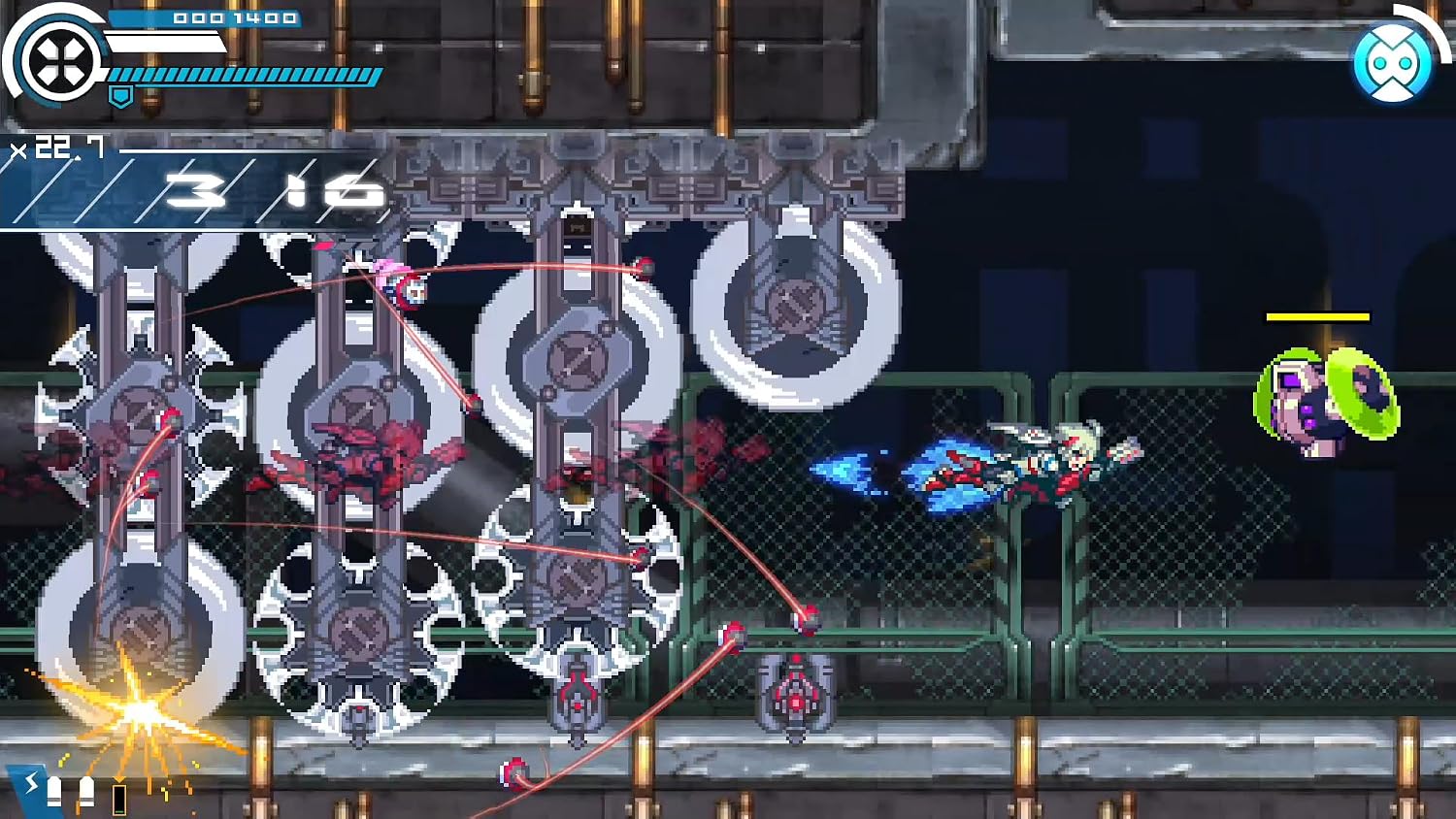 Detalle de 白き鋼鉄のX 1+2 デュアルコレクション Switch版|2Dアクション・全DLC収録・新モード搭載