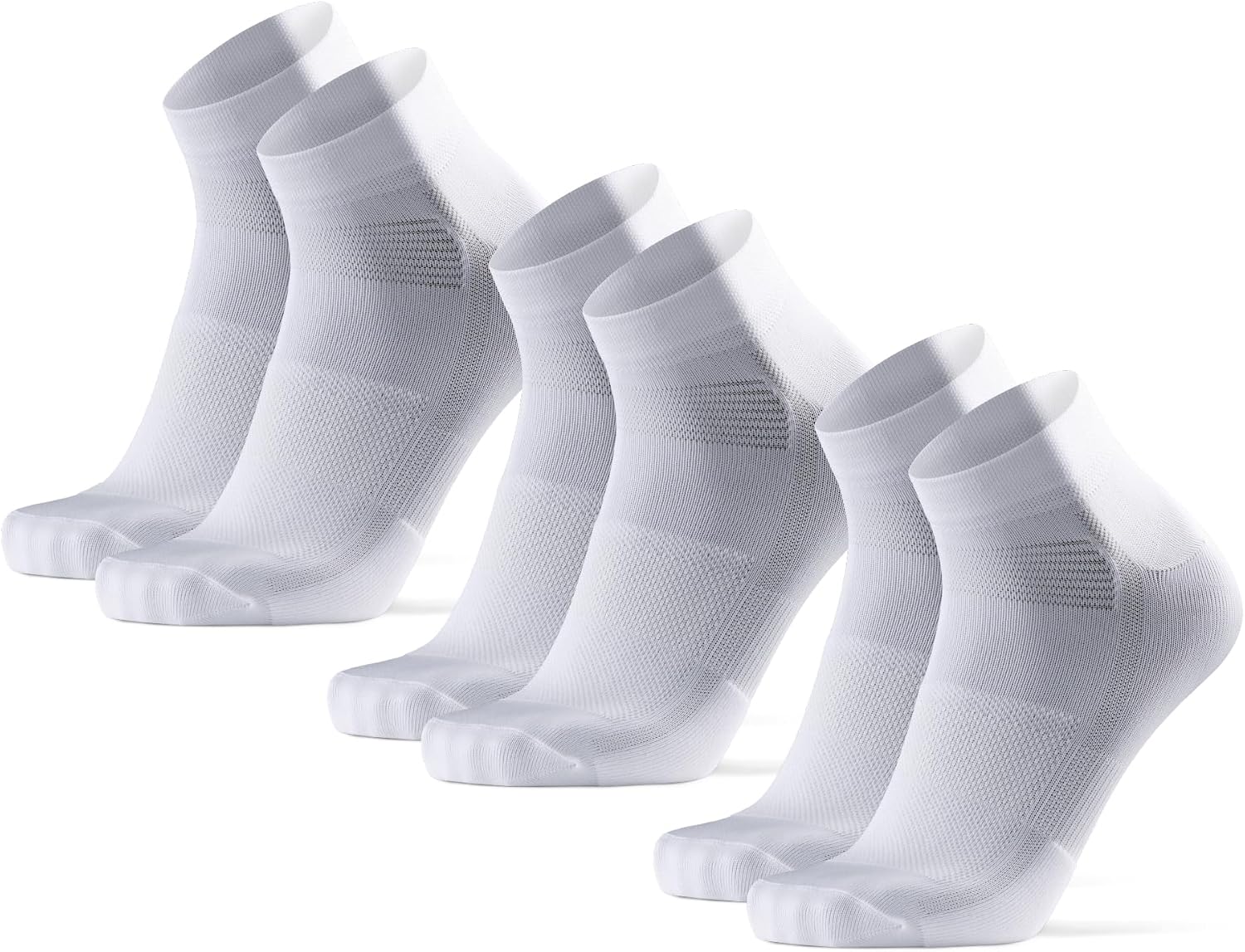 Detalle de DANISH ENDURANCE Chaussettes courtes cyclisme 3 paires